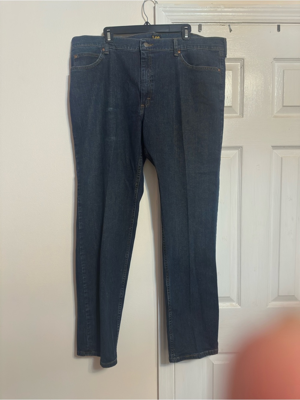 Lee Men's Slim Straight Jeans in Dark Indigo
